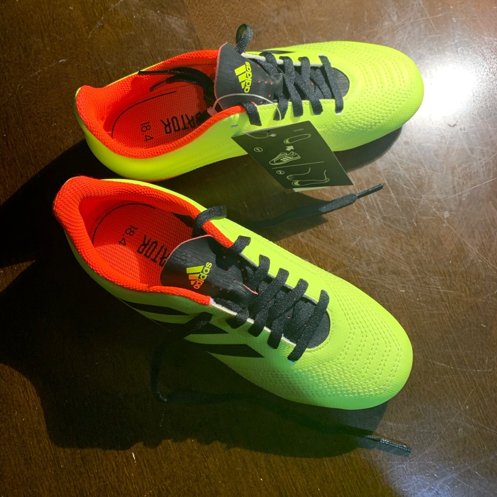 Kids Adidas soccer shoes